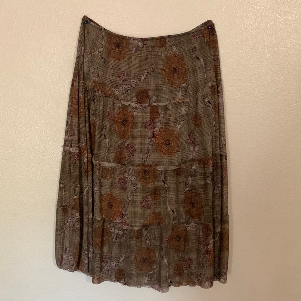 Gorgeous Long Vintage Style Thrifted Skirt